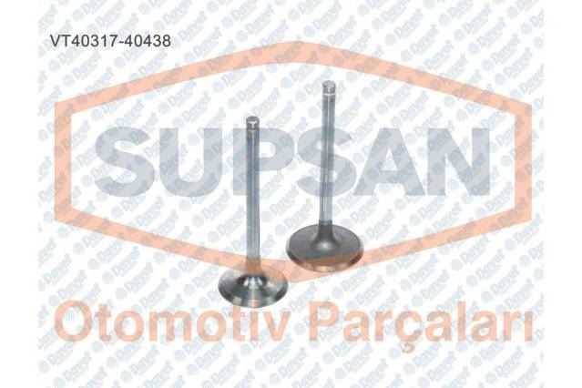 SUPSAN VT-40317-40438 Subap Emme+Eksoz (In-4 Ex-4) Vectra A Omega 1.8 8v Astra 2.0 (18nv-Seh - E18nvr - C20se)